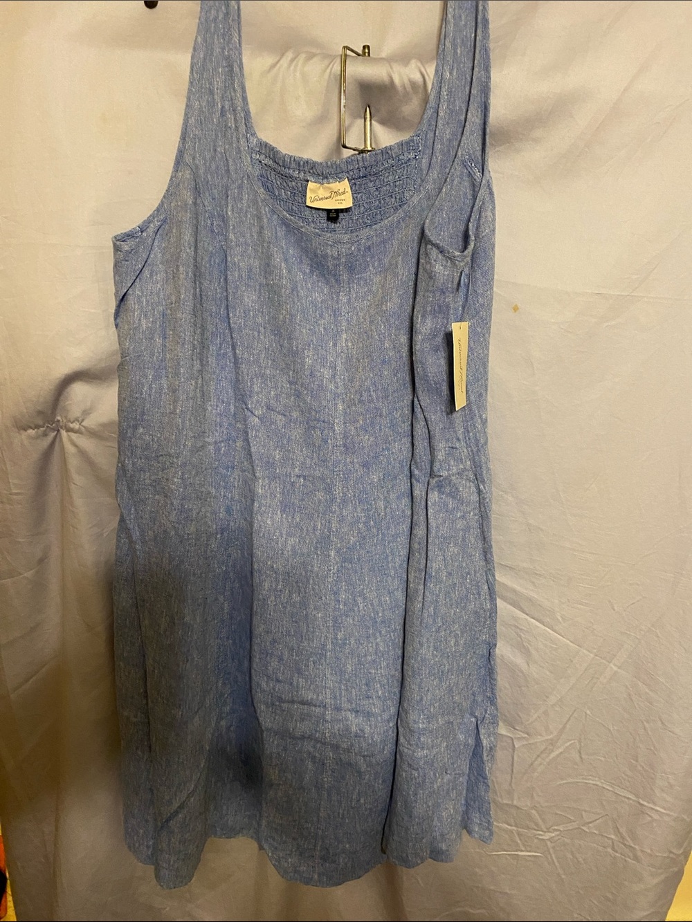 Universal Thread Light Blue Sleeveless Midi Dress